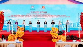 Khởi công Dự án mở rộng Quốc lộ 1A đoạn hầm Kim Liên - Cầu Giẽ lên 16 làn xe hiện đại nhất Việt Nam