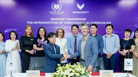 Vinschool triển khai chương trình giáo dục trí tuệ nhân tạo toàn diện từ mầm non đến lớp 12