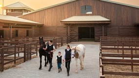 Vinhomes Royal Island ra mắt học viện cưỡi ngựa và phố đi bộ công viên Vũ Yên