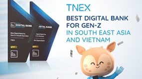 TNEX giành “cú đúp” giải thưởng quốc tế World Digital Bank Awards 2023