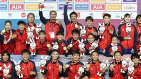 Thaco tặng đội tuyển bóng đá nữ Việt Nam 1 tỷ đồng sau khi giành HCV thứ 4 liên tiếp tại SEA Games 32