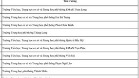 11 trường học ở TP.HCM bị "tuýt còi" vì tăng học phí vượt quy định