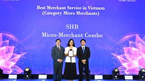 SHB được The Asian Banker vinh danh với giải pháp tài chính tốt nhất cho tiểu thương, hộ kinh doanh