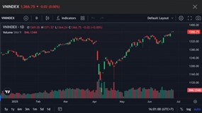 Chứng khoán mất đà tăng, VN-Index giảm nhẹ