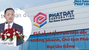 Giá cổ phiếu PDR tuột dốc không phanh, Chủ tịch Phát Đạt lên tiếng