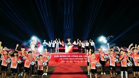 Khai mạc Giải bóng đá Công an, Cảnh sát ASEAN 2025: Giai điệu thể thao và hữu nghị
