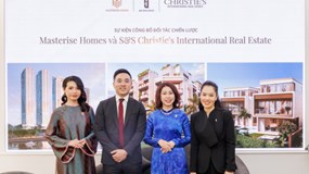 Masterise Homes niêm yết danh mục bất động sản hạng sang lên mạng lưới Christie’s International Real Estate