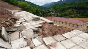 Dự án gần 37 tỷ vừa bàn giao đã hư hỏng: Nhà thầu trúng nhiều dự án tại địa phương
