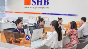 Thực hiện 61% kế hoạch năm, SHB lãi trước thuế 6 tháng hơn 8.900 tỷ đồng, tăng 30%, thuộc nhóm đầu ngành