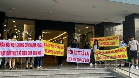 Bình Dương: Bất ổn kéo dài tại chung cư Charm Plaza