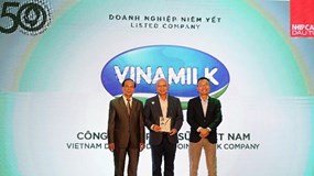 Được đánh giá cao về “E-S-G”, Vinamilk nhận giải Phát triển Bền vững 2022