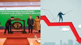 Giá cổ phiếu Dược phẩm Tipharco (DTG) giảm 21,9%