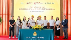 NTK Lê Thanh Hòa sẽ thiết kế đồng phục cho cán bộ, nhân viên Văn Lang Empire T&T Golf Club