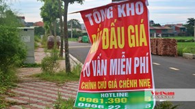 Đấu giá đất ở Thanh Oai: Bất ngờ trả cọc, dừng vô thời hạn