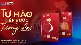 NCB ra mắt thẻ visa Tự Hào mừng kỷ niệm 80 năm Quốc Khánh