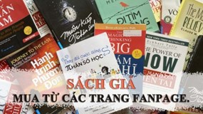 Tràn lan fanpage công khai rao bán sách giả trên không gian mạng