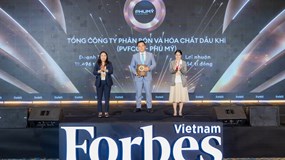 Phú Mỹ - PVFCCo xuất sắc đạt danh hiệu kép Top 50 công ty niêm yết tốt nhất và Top 25 Thương hiệu dẫn đầu Việt Nam năm 2025