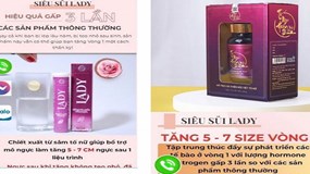 “Loạn” quảng cáo thực phẩm bảo vệ sức khoẻ - Bài 1: Điểm mặt Bình vị Thái Minh, viên sủi Lady, Tố ngọc hoàn plus, Trinh nữ hoàng cung Crilin