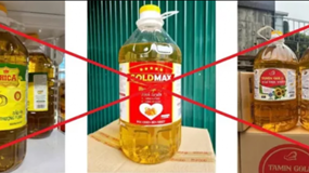 Cảnh báo không mua bán và sử dụng dầu ăn giả Gold Max, Tamin Gold, ChiCa
