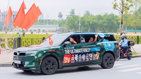 Chạy xuyên Đông Nam Á bằng VinFast VF 9, chủ xe chia sẻ: “Xe khỏe, chạy nhàn, trạm sạc ở Việt Nam vẫn hơn một bậc”