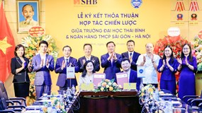 SHB hợp tác chiến lược với Đại học Thái Bình nâng cao chất lượng đào tạo và nguồn nhân lực