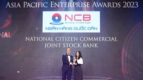 Ngân hàng NCB nhận giải "Thương hiệu truyền cảm hứng 2023"