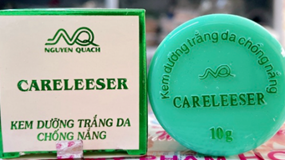 Thu hồi toàn quốc kem dưỡng trắng da chống nắng Careleeser kém chất lượng