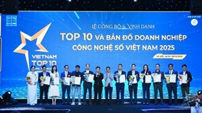 TNTech lọt Top 10 “Khai phá” trên Bản đồ Doanh nghiệp Công nghệ số Việt Nam 2025