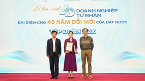 Tôn vinh 40 doanh nghiệp dân tộc đại diện 40 năm đổi mới