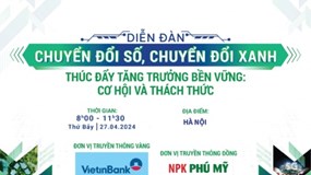 Đẩy mạnh chuyển đổi số để phát triển kinh tế xanh