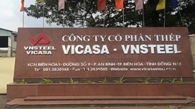 Kinh doanh ảm đạm, nặng gánh lãi vay, Thép Vicasa – Vnsteel báo lỗ nặng