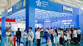 Vinamilk lan tỏa giá trị thương hiệu Việt tại Hội chợ Mùa Thu 2025