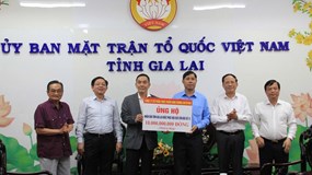 Nutifood ủng hộ 10 tỷ đồng hỗ trợ người dân Gia Lai bị ảnh hưởng bão Kalmaegi