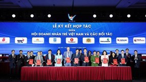 Tập đoàn T&T Group ký hợp tác chiến lược với Hội Doanh nhân trẻ Việt Nam