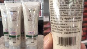 Sản xuất mỹ phẩm khi chưa đủ điều kiện, Công ty TNHH Xuất nhập khẩu Khang Thịnh bị đình chỉ 2 năm