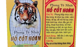 Cảnh báo: Xuất hiện thuốc giả Phong tê nhức Hổ Cốt Hoàn lưu hành trên thị trường