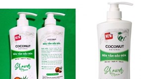 Sản phẩm Sữa tắm dầu dừa của Công ty Coconut Cosmetic bị thu hồi