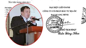 Đại gia 'Khoa khàn' tái xuất làm Chủ tịch Đại Quang Minh thay ông Trần Bá Dương