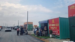 Kim Sơn (Ninh Bình): Giá đất đấu giá bị đẩy lên đến 28 triệu đồng/m², môi giới dựng văn phòng tràn lan