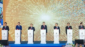 Hà Nội khởi công dự án đầu tư xây dựng trục đại lộ cảnh quan sông Hồng