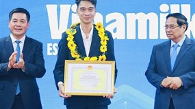 Vinamilk là doanh nghiệp ngành sữa duy nhất nhận bằng khen của Bộ Công Thương