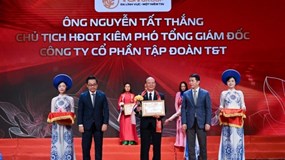T&T Group được vinh danh tại Lễ tôn vinh doanh nhân, doanh nghiệp Thăng Long 2025