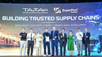 Việt Nam SuperPort® của Bầu Hiển đạt cấp độ an ninh cơ sở cao nhất theo tiêu chuẩn Tapa 