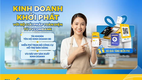 PVcomBank ra mắt giải pháp bán hàng toàn diện cho Hộ kinh doanh