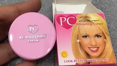 Thu hồi toàn quốc kem dưỡng trắng da PC Whitening Cream