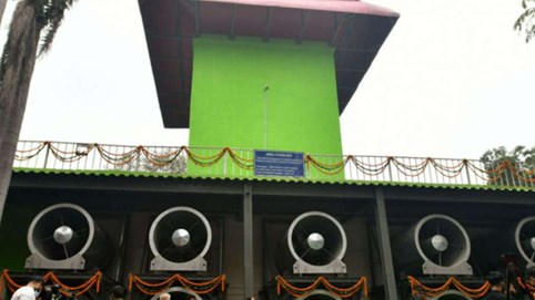 Ấn Độ khánh thành tháp lọc không khí đầu tiên ở Delhi
