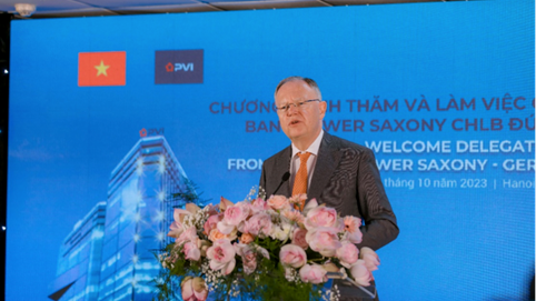 Phái đoàn Bang Lower Saxony đến thăm và làm việc tại PVI: Cơ hội mới trong hợp tác Việt-Đức