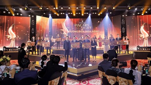 Vinhomes Oscars Night vinh danh đại lý bất động sản xuất sắc nhất ở Hà Nội
