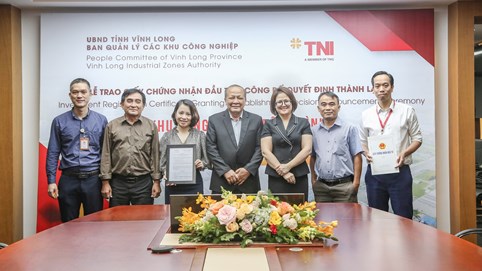 TNI Holdings Vietnam đầu tư 3.000 tỷ đồng phát triển khu công nghiệp Đông Bình (Vĩnh Long)