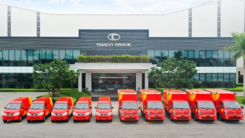 Thaco Auto bàn giao lô 170 xe thương mại